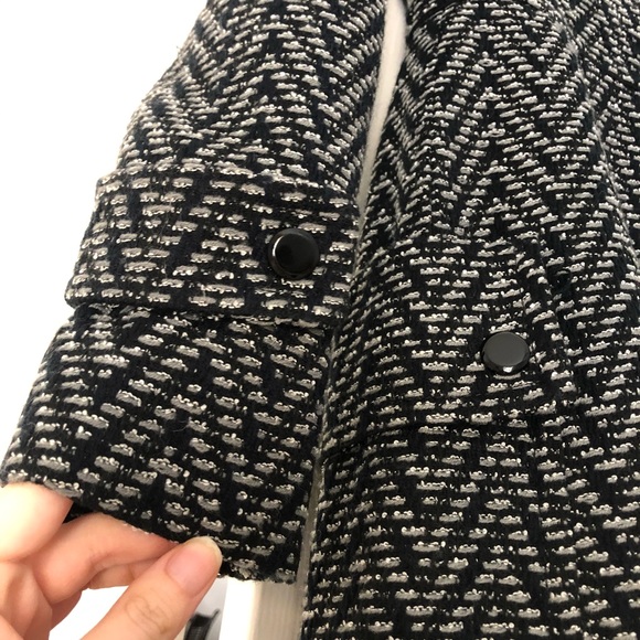 BCBGeneration Black and Gray Coat | XXS - Picture 10 of 12